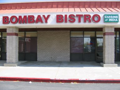 Bombay Bistro in Roseville, California