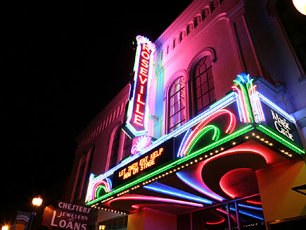 Roseville California's historical theatre