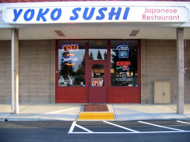 Yoko Sushi in Roseville, California